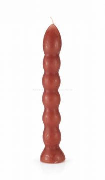7 Knob Image Candles - Red, Each